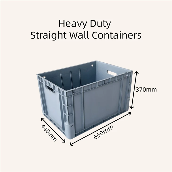 Heavy Duty Straight Wall Containers
